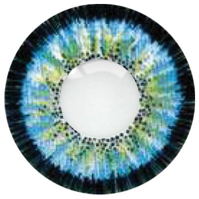 Loox Bold Blue Cosmetic Contact Lenses, FDA & Health Canada Cleared