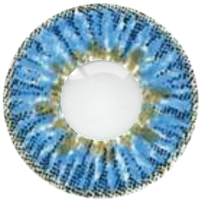 Loox Brilliant Blue Cosmetic Contact Lenses, FDA & Health Canada Cleared