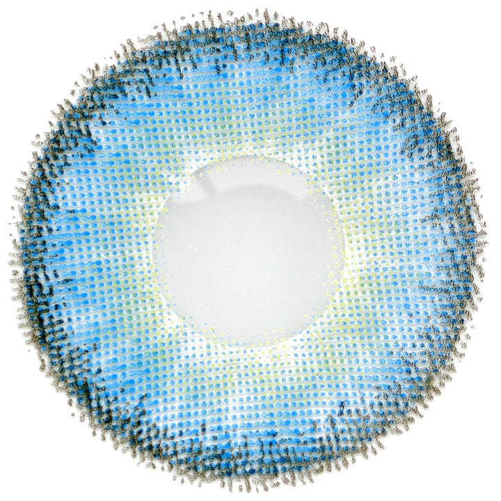 Loox Glimmer Blue Cosmetic Contact Lenses, FDA & Health Canada Cleared